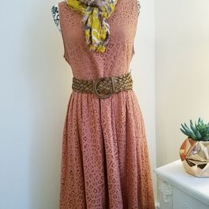 Forever 21 rose 🌹 lace dress🌹